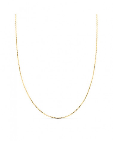Cadena oro 18k forzada maciza 45 cm