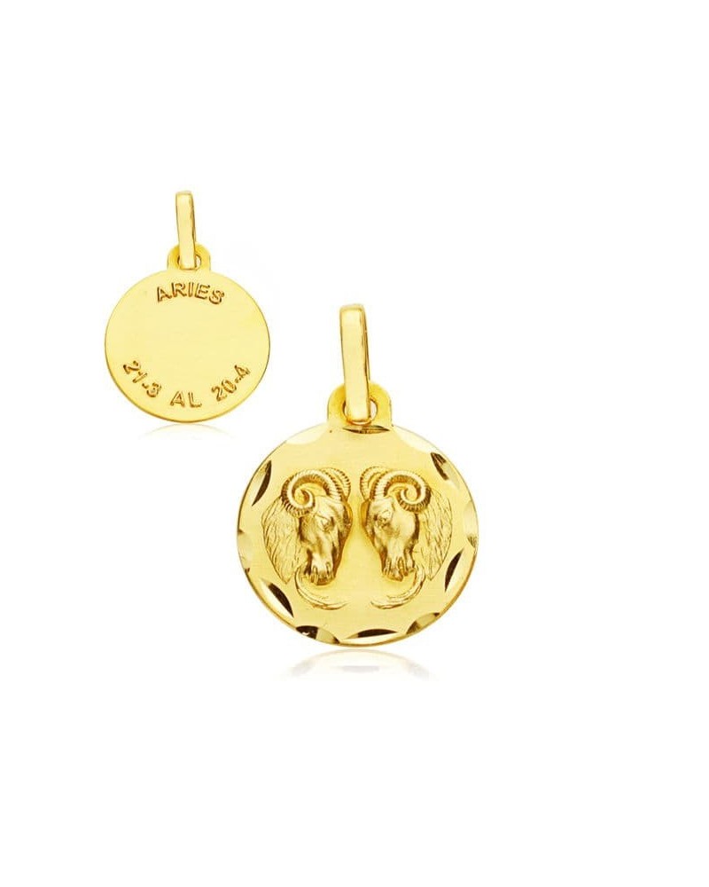 Colgante oro 18k horóscopo Aries 13mm