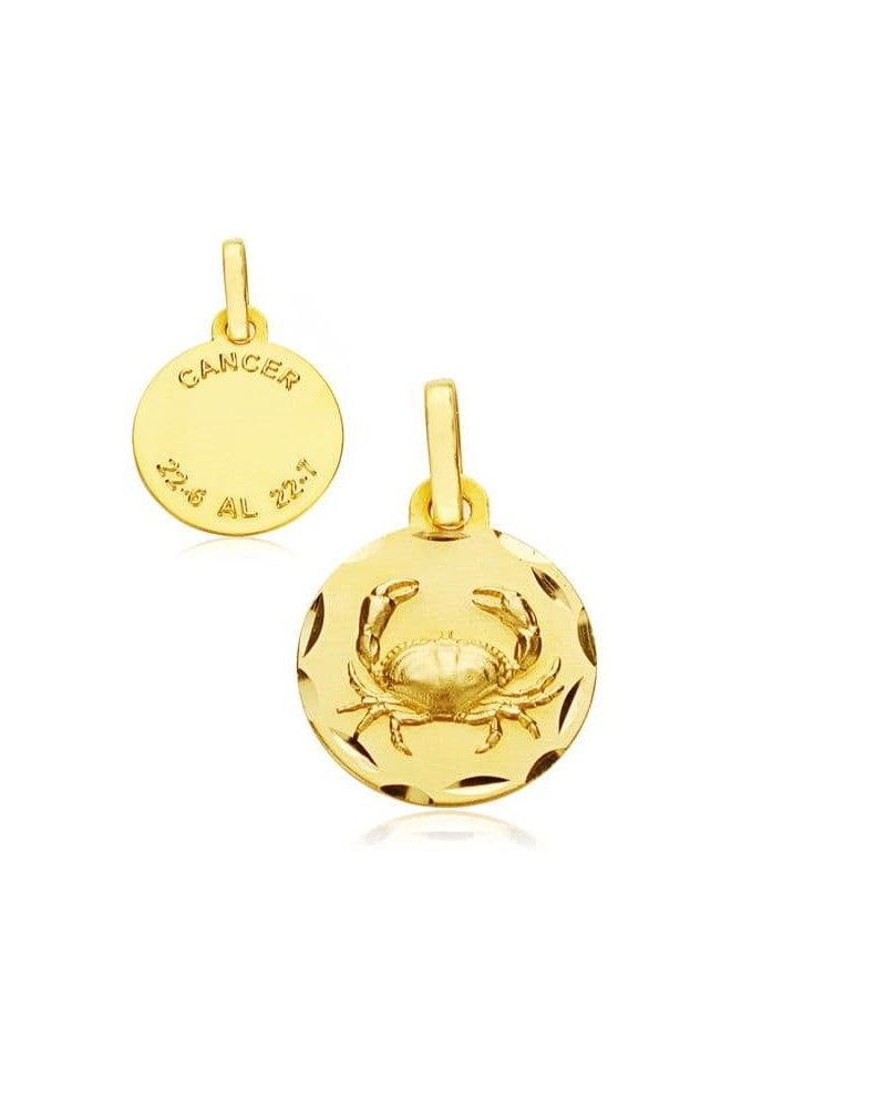 Colgante oro 18k horóscopo Cáncer 13mm