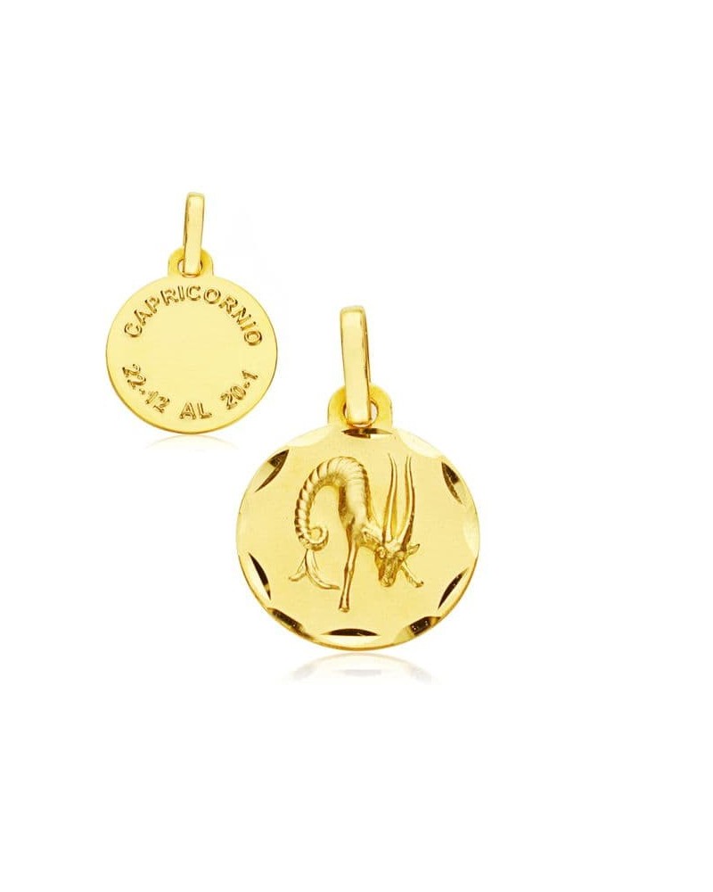 Colgante oro 18k horóscopo Capricornio 13mm