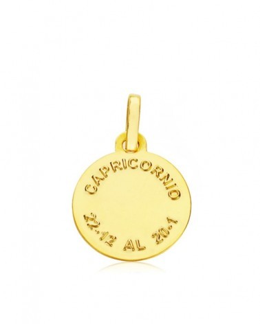 Colgante oro 18k horóscopo Capricornio 13mm