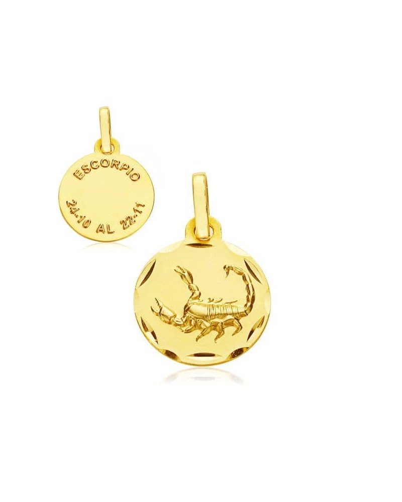 Colgante oro 18k horóscopo Escorpio 13mm