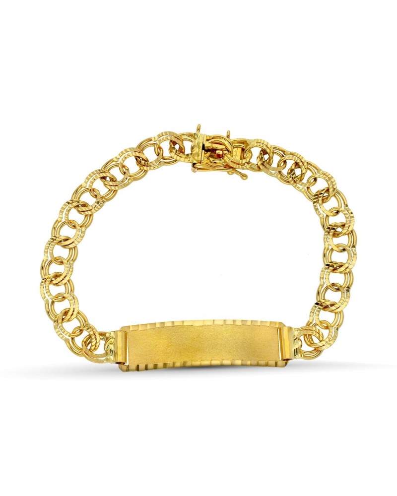 Esclava oro 18k eslabón húngaro 21 cm 19,7 gramos