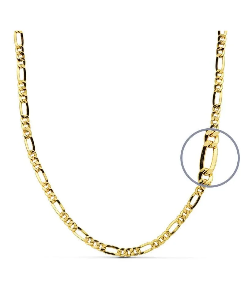 Cadena oro 18k 60cm 3mm