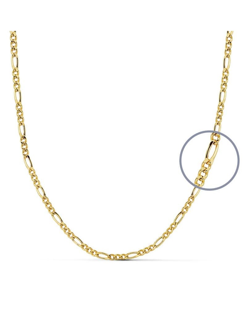 Cadena oro 18k estilo Cartier 40cm amarillo 2,8g