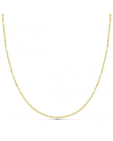 Cadena oro 18k amarillo diamantada 1,5 mm 50cm
