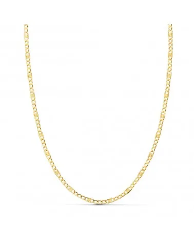 Cadena oro 18k hueca 2 mm 50cm 2,8 gramos