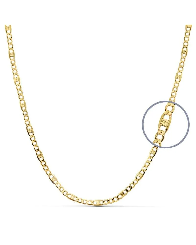 Cadena oro 18k 60cm 2,5mm