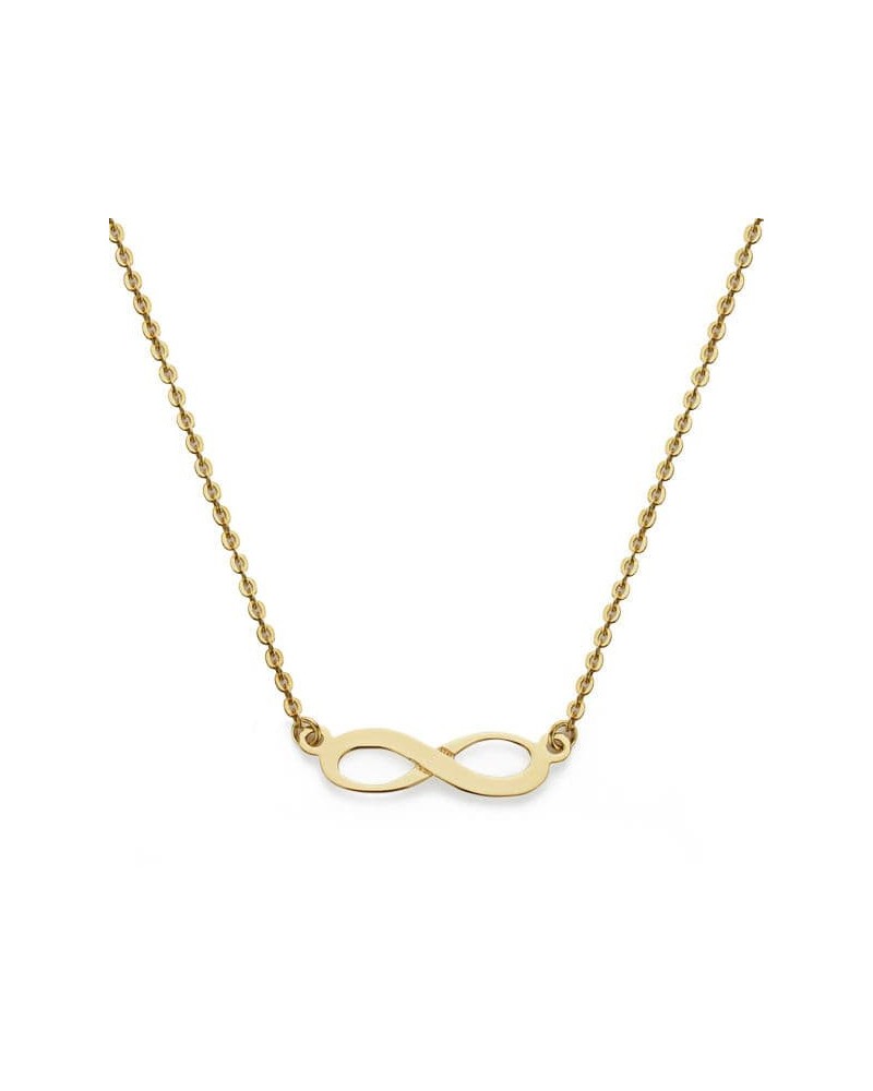 Collar oro 18k símbolo infinito 45cm
