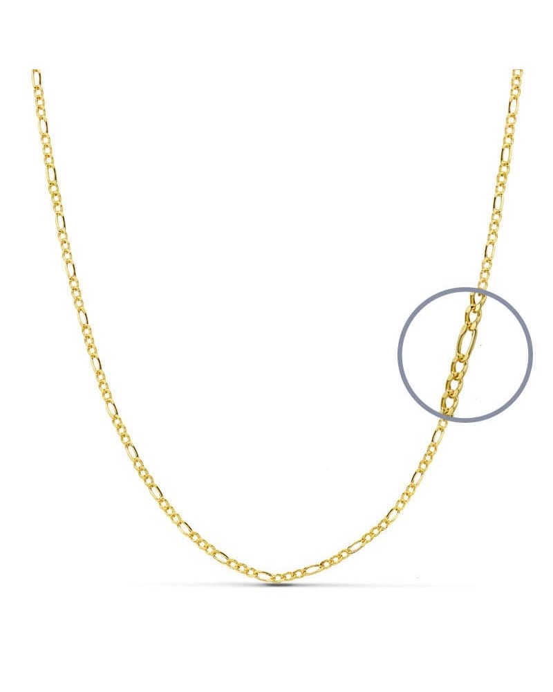 Cadena oro 18k amarillo estilo Cartier 50cm