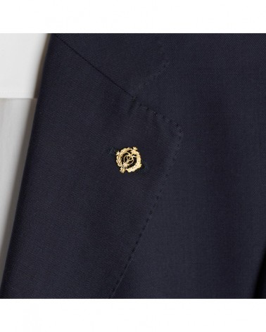 Insignia oro 18k agente comercial 16x16mm