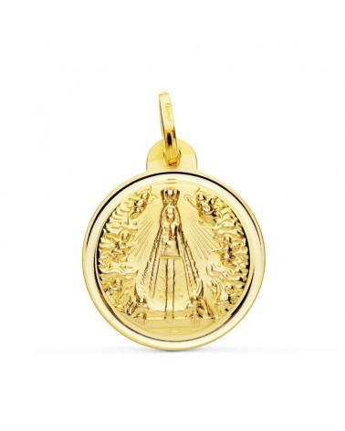 Medalla oro 9k Nuestra Señora de Begoña 20mm