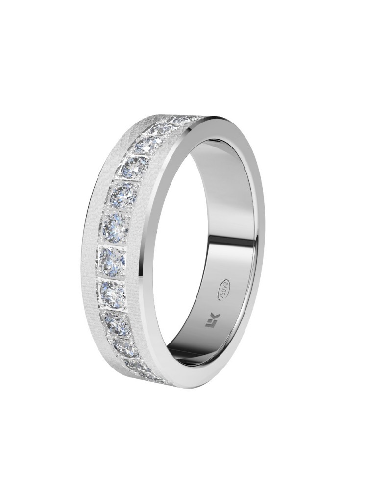 ANILLO DE ORO Y DIAMANTES 1301