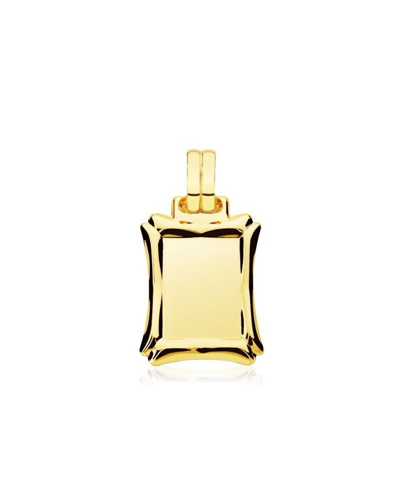 Pergamino oro 9k amarillo 20x16 mm