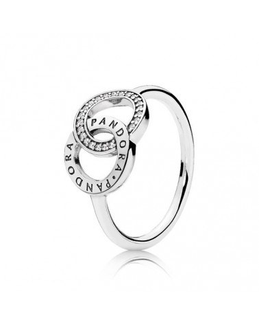 PANDORA LOGO RING 196326cz