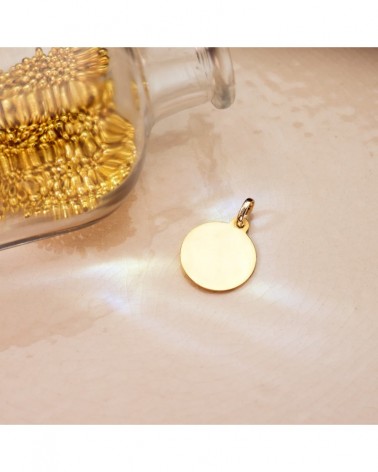 Medalla oro 18k Virgen Perpetuo Socorro 16mm