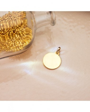 Medalla oro 18k Virgen Perpetuo Socorro 16mm