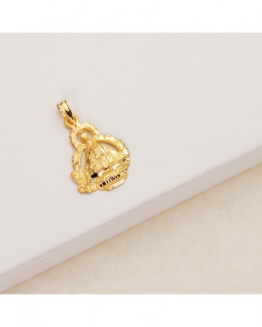 Medalla oro 18k Virgen de la Cabeza 22x15 mm