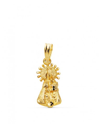Medalla Virgen de los Desamparados oro 18k 17x9mm