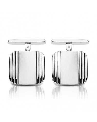 GEMELOS ORO BLANCO 18K 4736-6