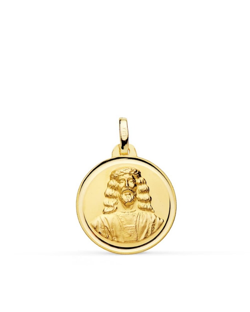 Medalla Cristo Medinaceli oro 18k 18mm