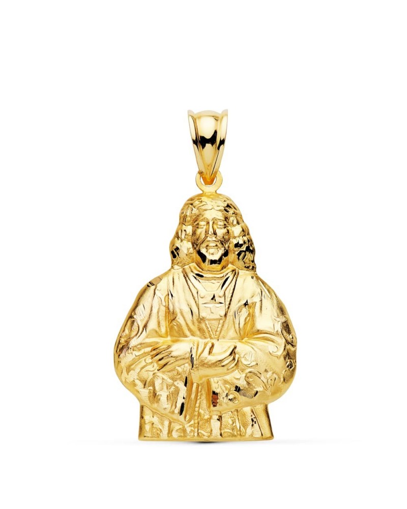 Medalla oro 18k Cristo de Medinaceli 31x20 mm
