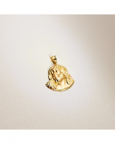 Colgante oro 18k Cristo de Murillo 30x27 mm