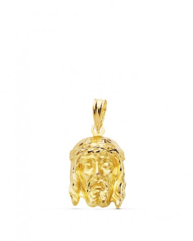 Colgante oro 18k Cristo de la Buena Muerte 19x12mm