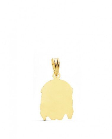 Colgante oro 18k Cristo de la Buena Muerte 19x12mm