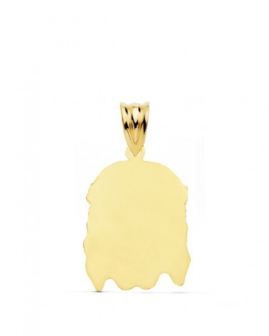 Colgante oro 18k Cristo de la Buena Muerte 23x15mm