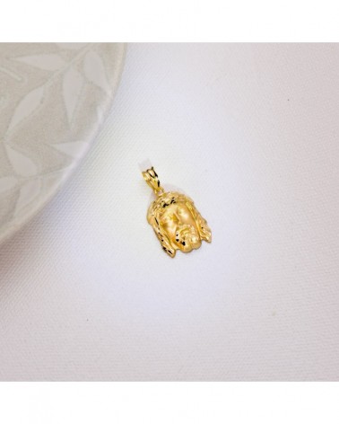 Colgante oro 18k Cristo de la Buena Muerte 23x15mm