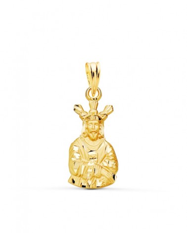 Medalla oro 18k Cristo Cautivo 18x10mm