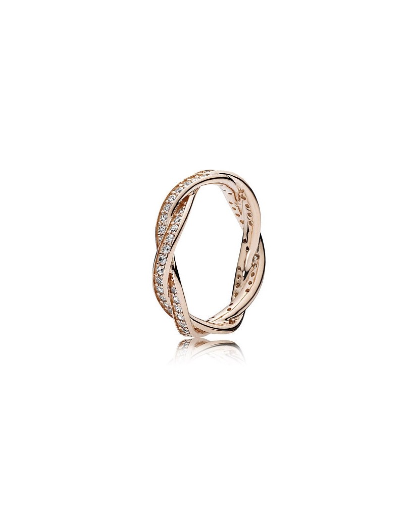 PANDORA BRAID RING 180892CZ