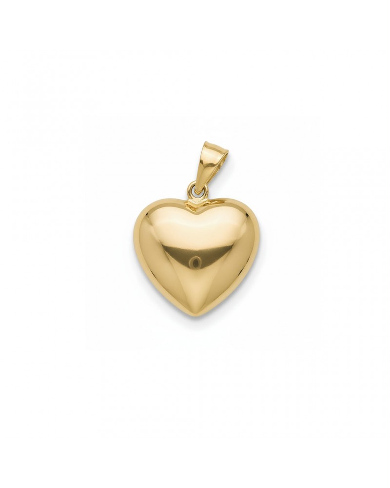 Colgante oro 18k corazón pequeño 7x9mm
