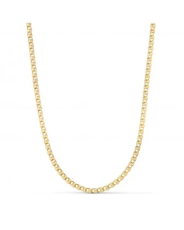 Cadena oro 18k amarillo tipo love