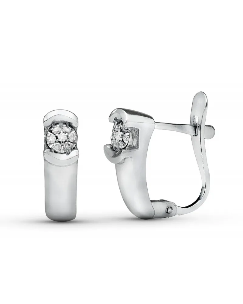 Pendientes oro 18k brillantes