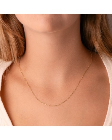 Cadena oro 18k amarillo bilbao maciza