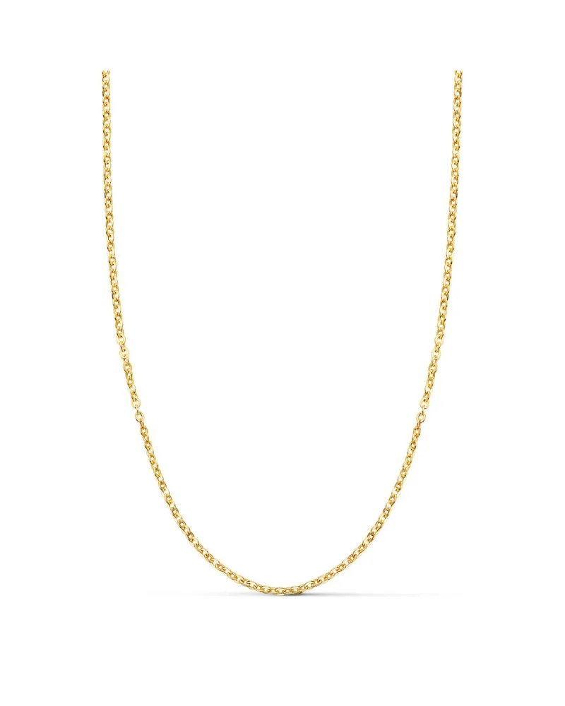 Cadena oro 18k forzada hueca 50 cm 1,2 mm 1,8 gramos