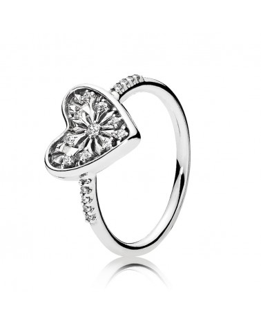 PANDORA HEART RING 196371CZ