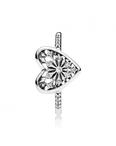 PANDORA HEART RING 196371CZ