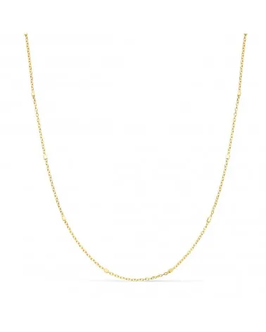 Cadena oro 18k amarillo combinada