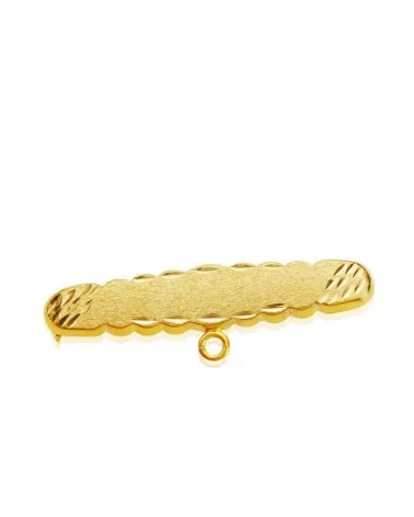 Alfiler oro 9k amarillo bebé 30x8 mm