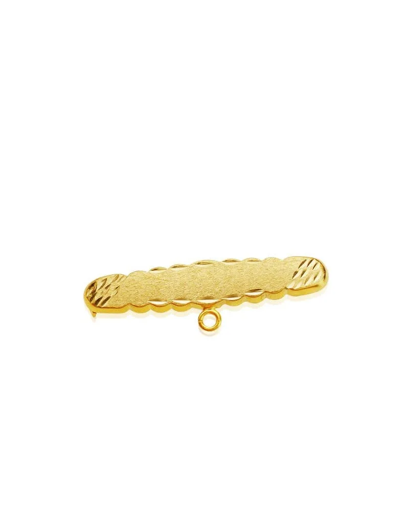 Alfiler oro 9k amarillo bebé 30x8 mm