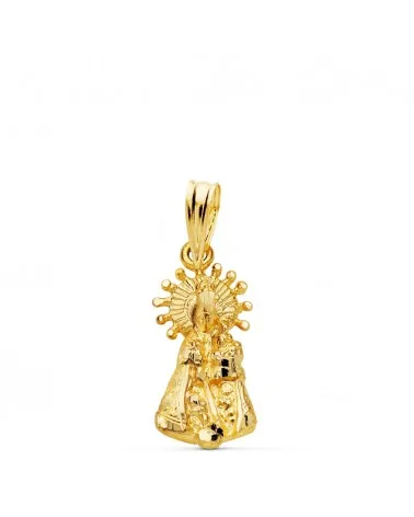 Medalla oro 9k amarillo silueta Virgen de los Desamparados