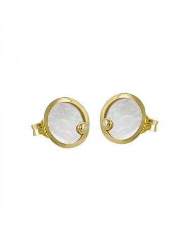 PENDIENTES ORO Y DIAMANTES