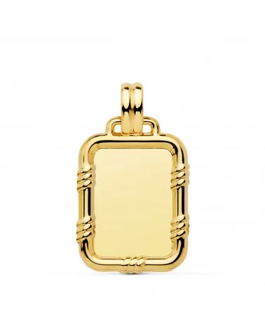Chapa oro 9k labrada 30x22 mm 2,60