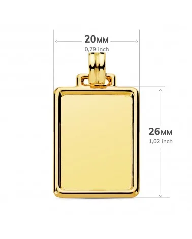 Placa oro 9k amarillo chapa lisa brillo