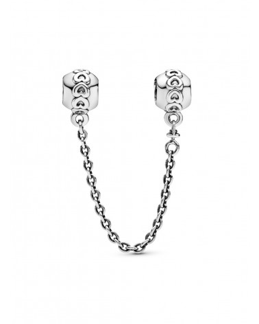Charm Pandora de Cadena de Seguridad Banda de Corazones 791088 - foto 2
