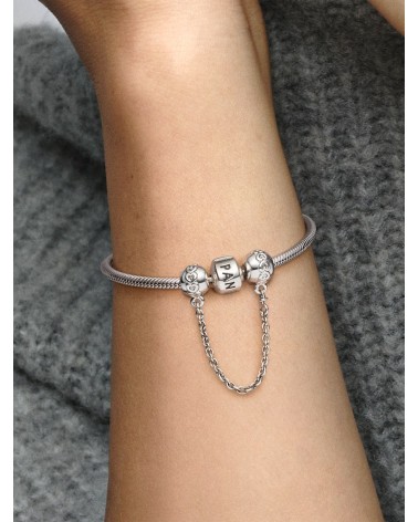 Charm Pandora de Cadena de Seguridad Banda de Corazones 791088 - foto 3