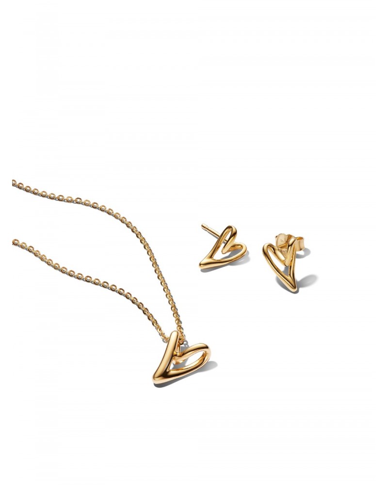 Conjunto de Regalo Corazón de Forma Orgánica Pandora BA2614